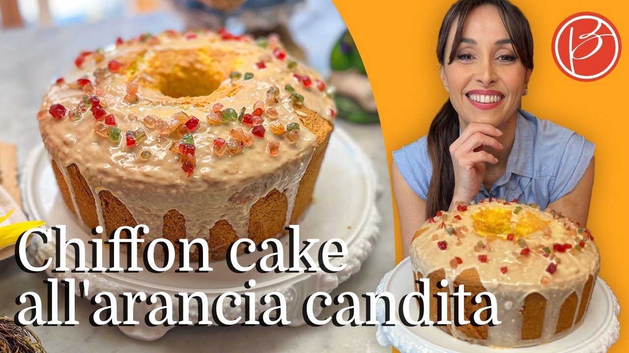 Chiffon Cake all'arancia candita - Benedetta Parodi Official