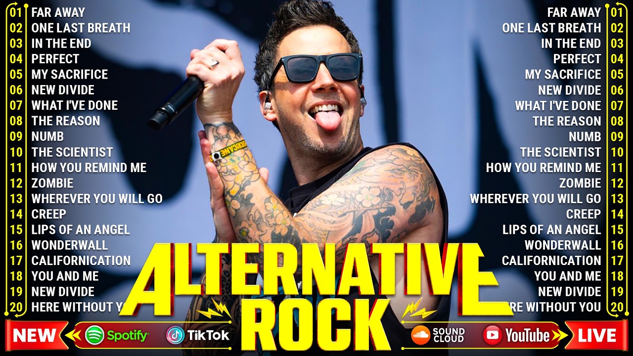 Simple Plan, Hoobastank, The Calling, Howie Day, Linkin Park, Creed - BEST ALTERNATIVE ROCK 2000's