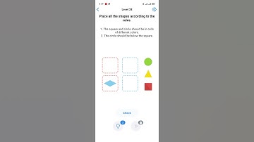 Easy Game Level 38 answer Place all the shapes according to the rules Gameplay Solution Walkthrough