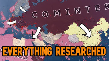 Soviet Union Starts With EVERYTHING Researched | HOI4 Timelapse