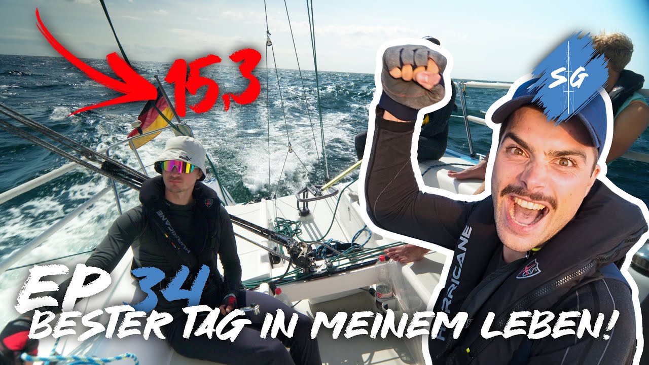 Mit unserer RENNYACHT in 24h nach BORNHOLM! - Segel Vlog Ep. 34