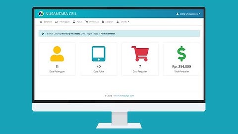 Aplikasi Penjualan Pulsa dengan PHP MySQLi dan AJAX
