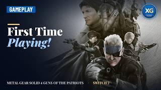 Metal Gear Solid 4 - Nintendo Switch 2 Gameplay (My First Time Playing)