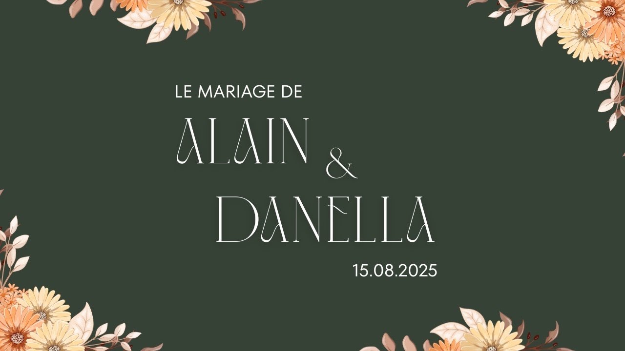 Alain & Danella | Réception | 15.08.2025