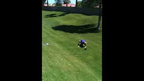 Joe trying a grass gap