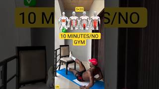 Burn Belly Fat Fast at Home (No Equipment) – 10 Minute Workout #homeworkout #AbsWorkout #shorts
