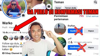 Facebook Pro Memiliki 5000 Teman lebih 😱 Ternyata Begini Triknya.