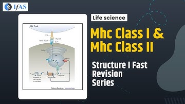 MHC CLASS I & MHC CLASS II STRUCTURE I FAST REVISION SERIES I CSIR2023 I CSIRNETJRF I