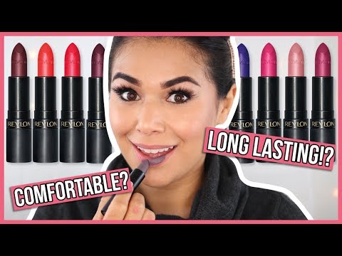 Video: Revlon Super Lustrous Gincu Matte - Kajian Semula Merah