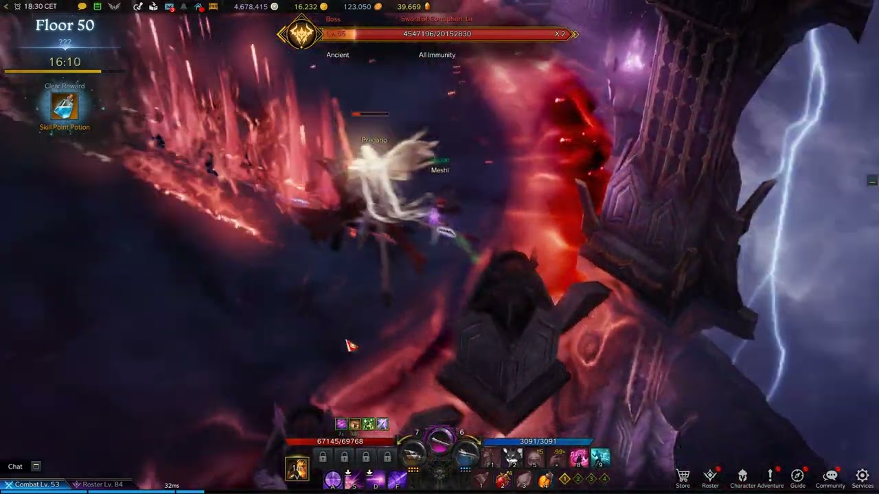 Lost Ark: Fatespire - Floor 50 | Gunslinger