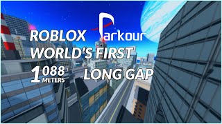 Roblox Parkour - World's first 1000 meters gap