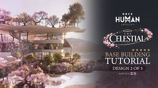 Once Human | Build Tutorial: The Celestial 🌸 (Design 2 of 3) (Main Base)