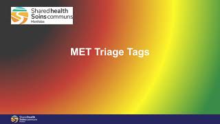 Triage Tags Review Video