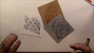 Evoke Tangle Pattern Lesson #212