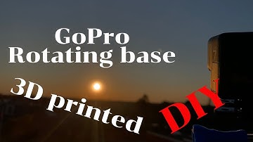 GoPro timelapse rotating base