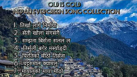 Nepali Evergreen Song collection || Nepali Old is Gold song || Night alone Romantic love song