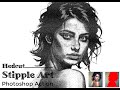 Hedcut Stipple Art Photoshop Action