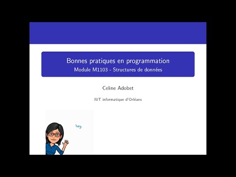 Cours n°1 - Bonnes pratiques en programmation