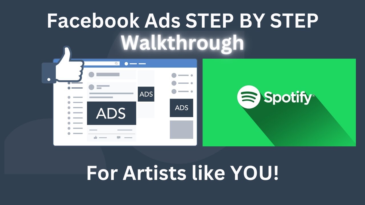 Step Rocker Facebook Ad Ad Manager Step by Step Facebook/Meta/Instagram Ads for Artists - YouTube