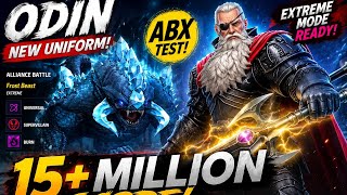 ODIN New Uniform ABX Test 🔥 15+ Million Score Beast! | Frost Beast Extreme Gameplay