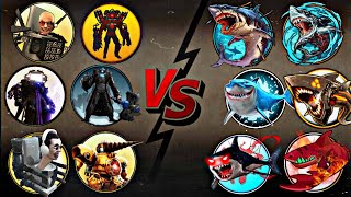 Skibidi Toilet & Titan Team Vs All Legendary Megalodons | Most Epic Video