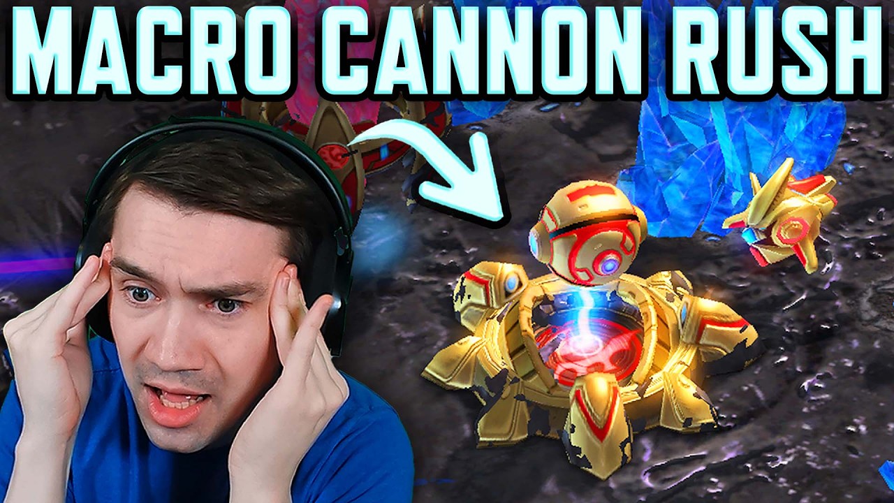 DISTURBING new Protoss strategy. StarCraft 2 - YouTube
