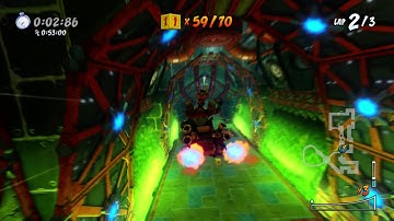 CTR:NF - N Gin Labs -0:05:-7 Relic Race (SHORTCUT EXPLOIT) [WR]