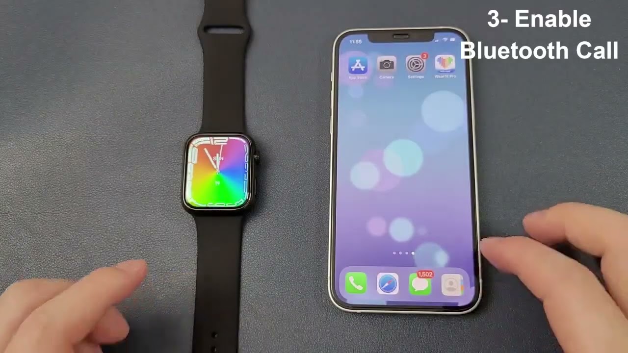 How To 1 Download The App 2 Pair The Watch With The App 3 Enable