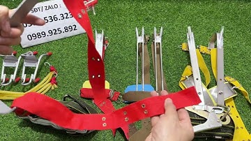 130K Guốc trèo cây giá rẻ , dụng cụ trèo cây mẫu 2025   dây đai an toàn   Leo cây an toàn , hiệu quả