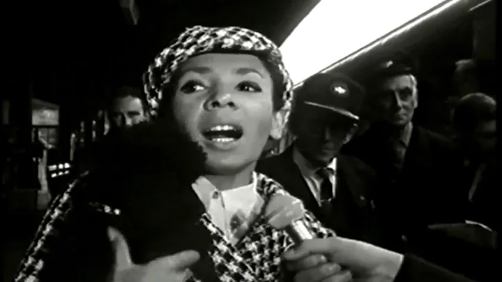 Shirley Bassey interviewed at Cardiff Station by J...