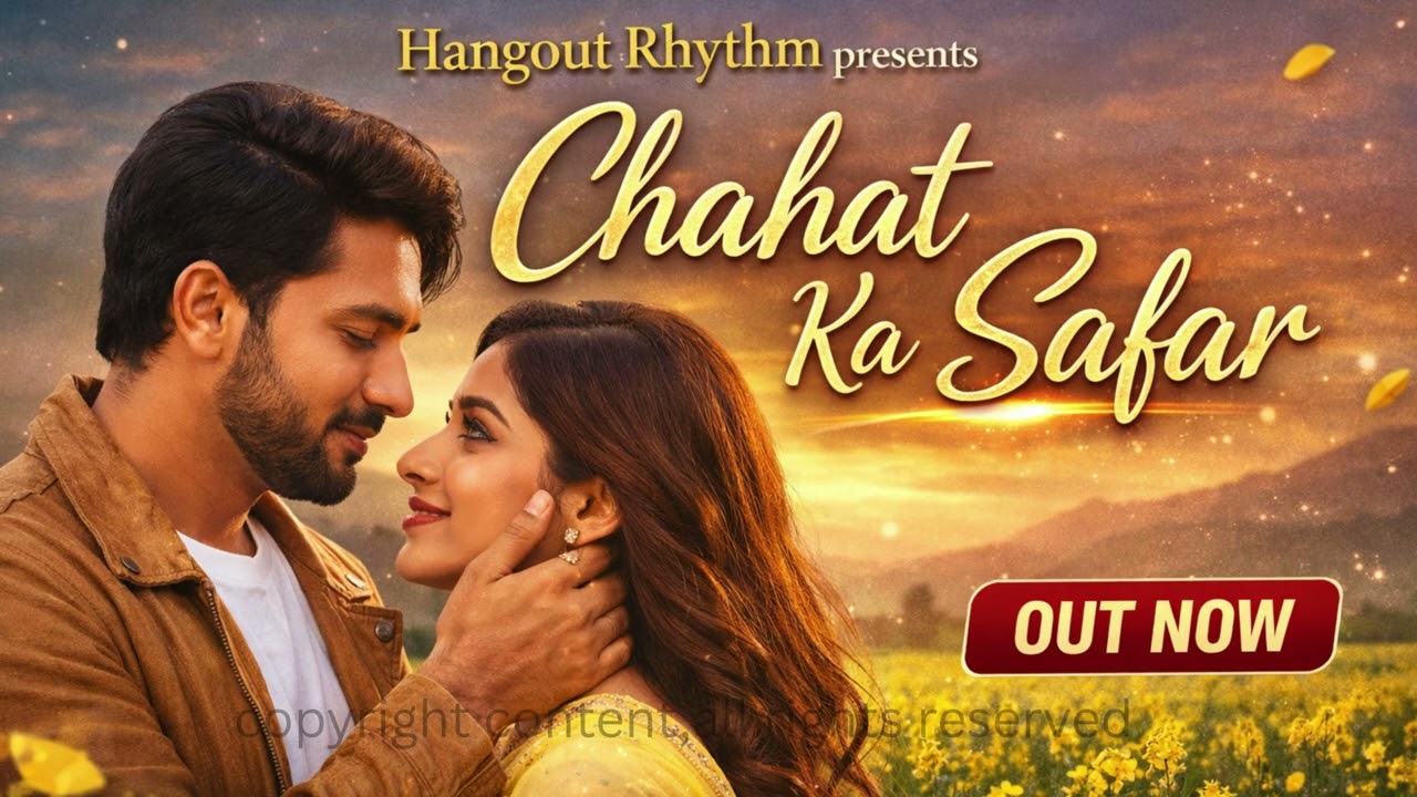 Chahat Ka Safar ❤️ – Evergreen 90s Romantic Hindi Song | Official Audio by Hangout Rhythm #hindisong