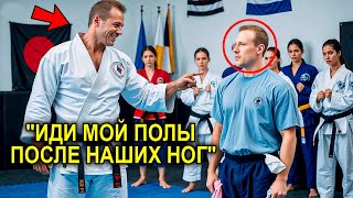 видео: Чёрный Пояс Вызвал Уборщика на Спарринг, Чтобы Унизить — Но То, Что Произошло Дальше Шокировало Всех картинка: Чёрный Пояс Вызвал Уборщика на Спарринг, Чтобы Унизить — Но То, Что Произошло Дальше Шокировало Всех