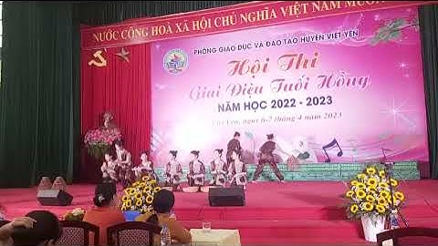 Thi múa giai điệu tuổi hồng. THCS VÂN TRUNG.