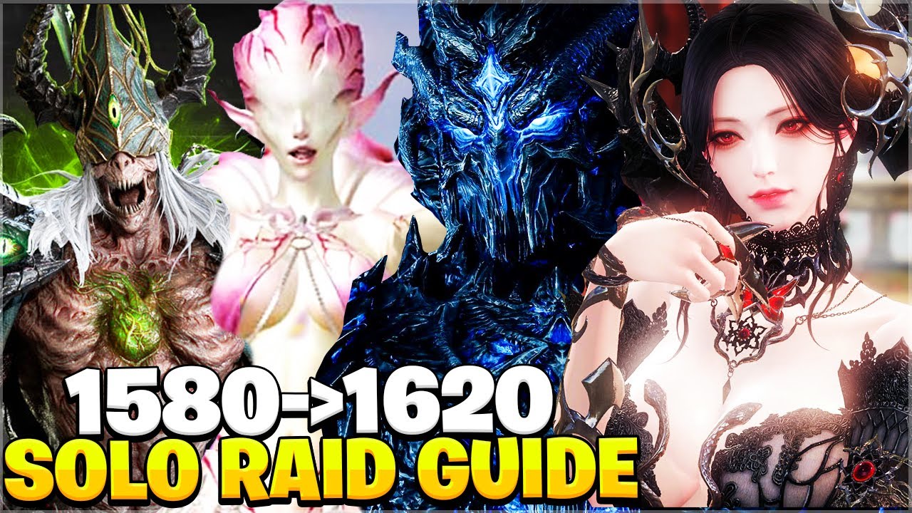 Ultimate Lost Ark SOLO Akkan, Ivory, Thaemine, Echidna Raid Guide