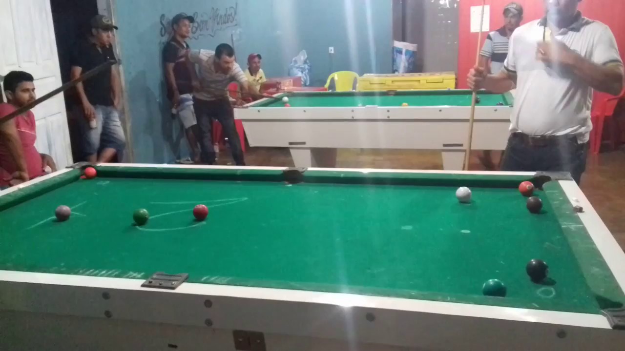Betão de Ro vs Acerola de Porto Velho Ro. Um jogaço de sinuca. - YouTube