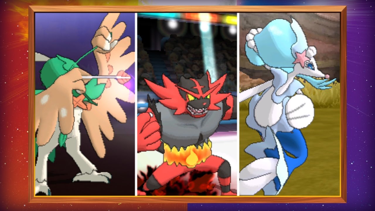 Découvrez l évolution finale des Pokémon de départ dans Pokémon Soleil et Pokémon Lune