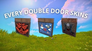 Every Sheet Metal Double Door Skins in Rust 2023