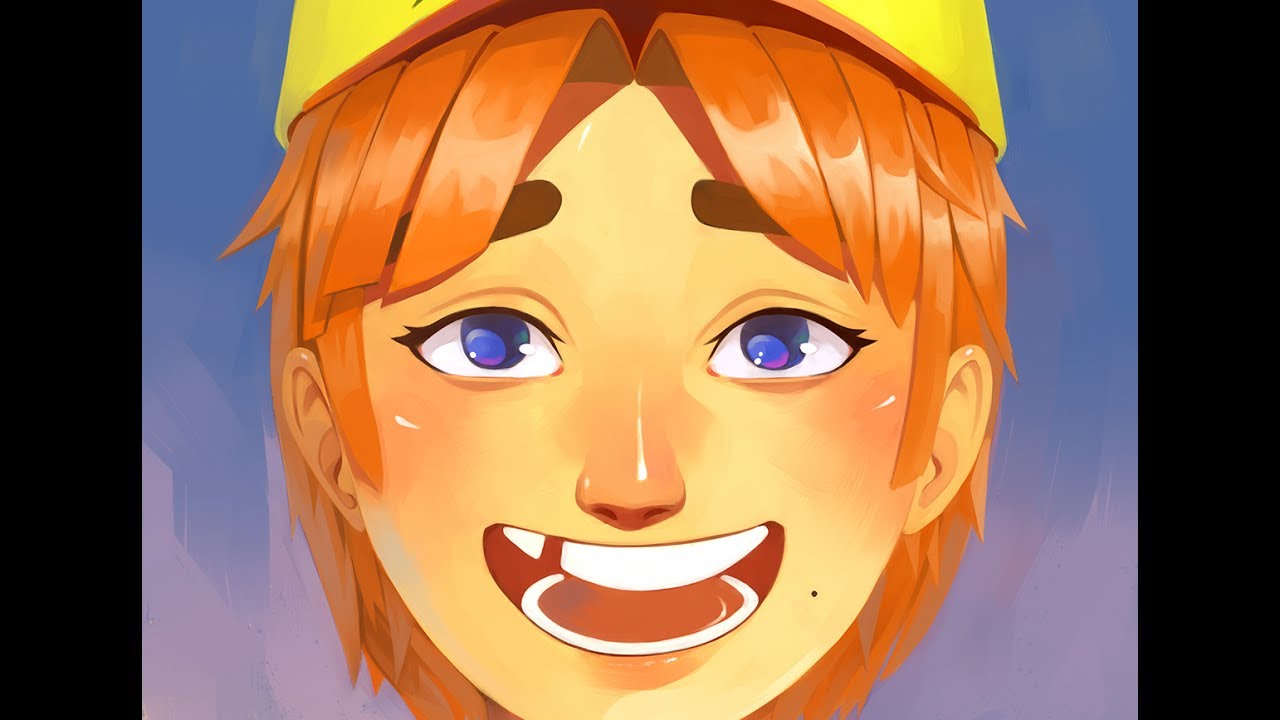 Digital Speed Painting - It's Sunny