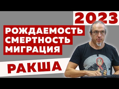 Ракша: Рождаемость, Смертность, Миграция В 2023 Году В России