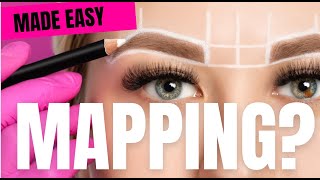 Easy Brow Mapping at The Microblading Institute