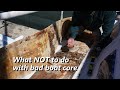 What NOT to do with bad boat core