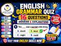 English Grammar Quiz 2026# modal verbs| Must, May, Might, Could, Should MCQ Test