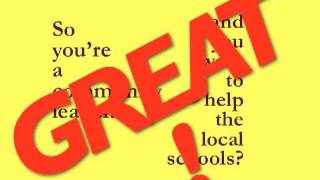 Are you a community leader? Do you want to help the public schools?