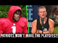 Pat McAfee Reacts To ESPN Analyst Saying Patriots Won't Make The Playoffs