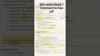 #blitz series by parmar sir #blitz series notes #blitz series pdf