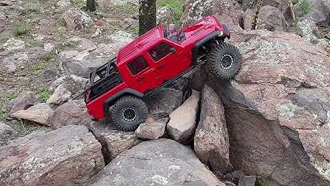 Axial scx10 iii gladiator - first run