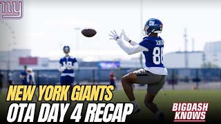 New York Giants | OTA Day 4 Recap | Darius Slayton Back!