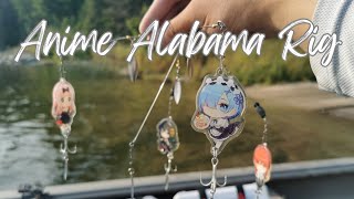 ANIME ALABAMA RIG ft. Uncut Angling, Ai-Kon Winnipeg | Fishing Shoal Lake, NWO for Smallmouth Bass