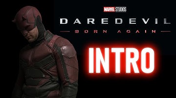 Daredevil Born Again Intro