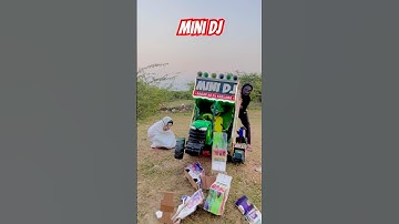 Remote Control Mini DJ Trucks😱!! Accident Small Dj Pickup !! #dj #djtruck #minidjtruck #djsong
